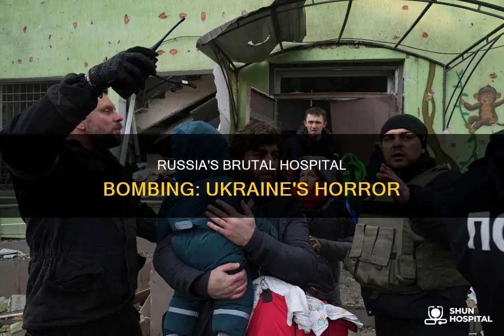 did russia bomb a hospital in ukraine