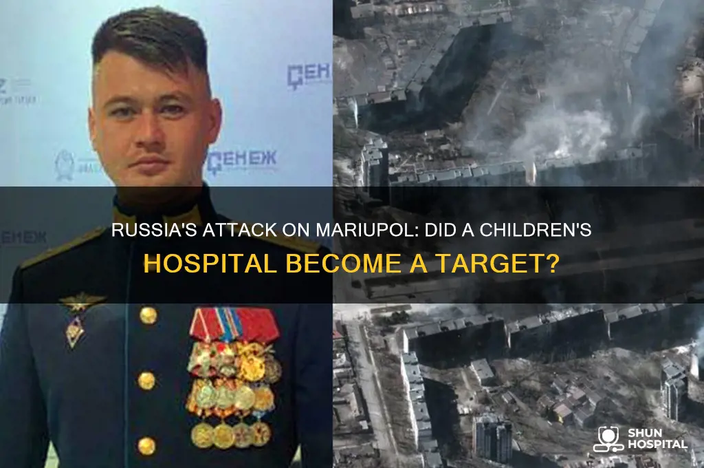 did russia bomb childrens hospital