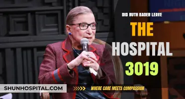 The Day Ruth Bader Ginsburg Left the Hospital
