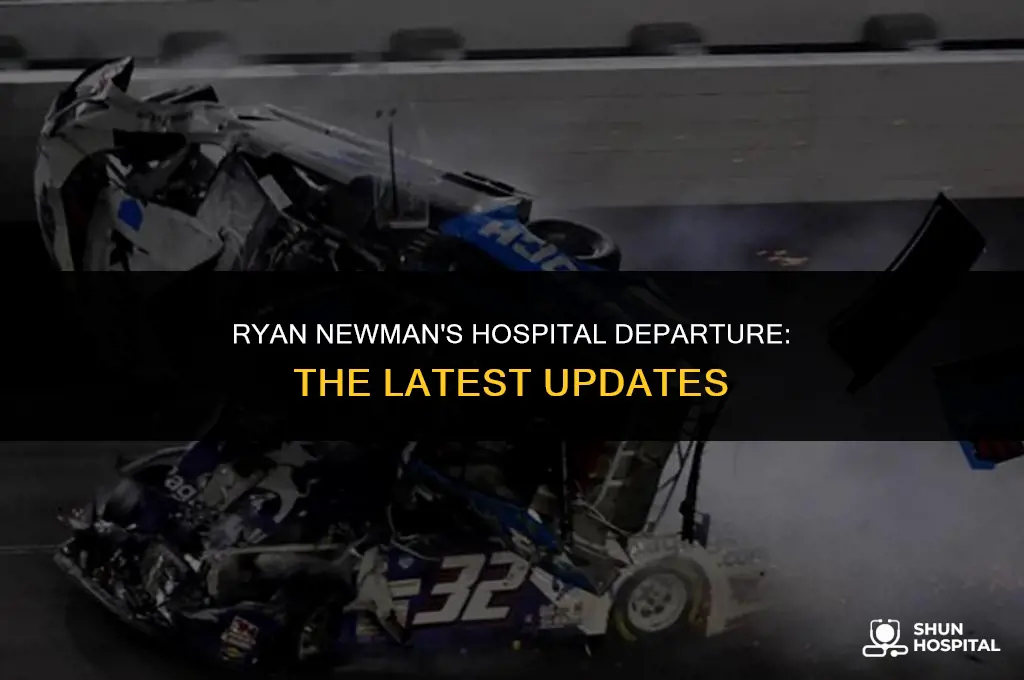 did ryan newman leave the hospital