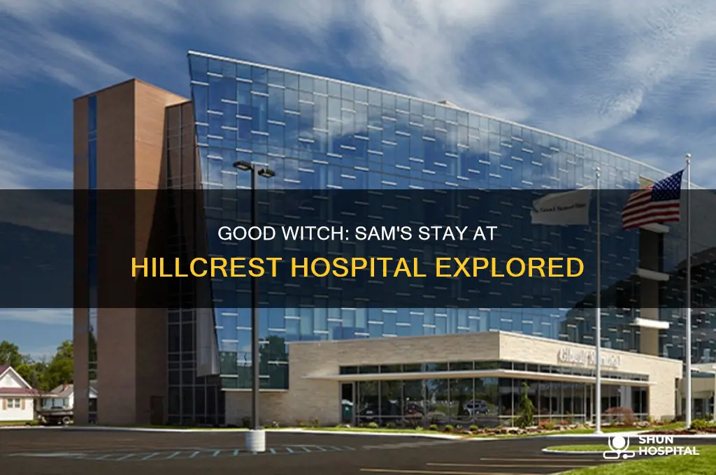 did sam stay at hillcrest hospital in good witch
