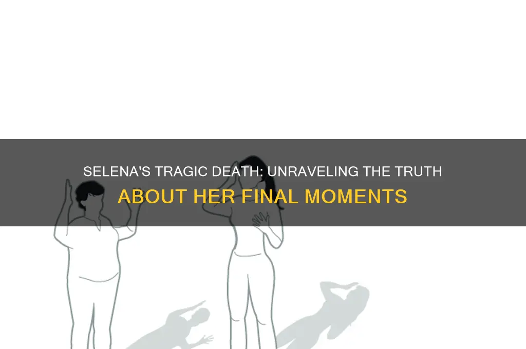 did selena die on the way to the hospital