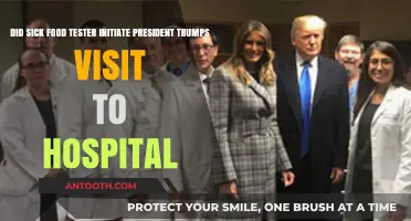 Did Sick Food Tester Trigger Trump's Hospital Visit?