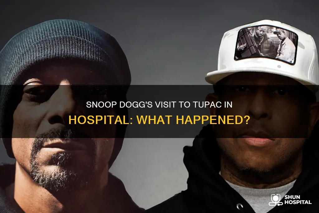 did snoop visit 2pac in the hospital