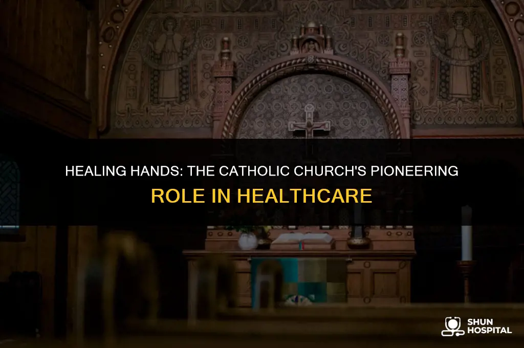 did the catholic church start hospitals