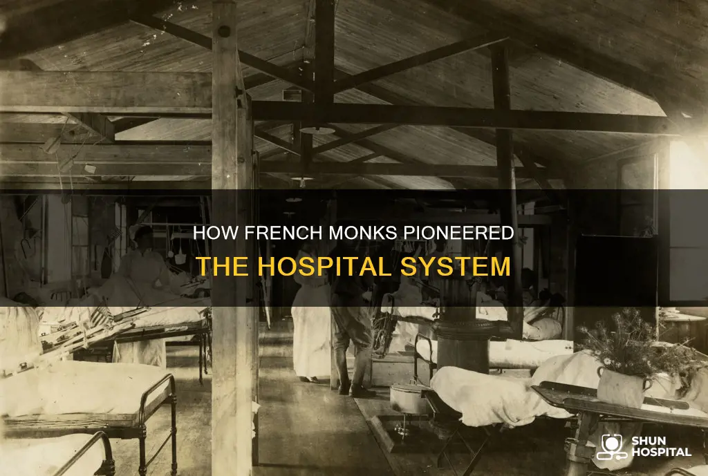 did the french establish the first hospitals