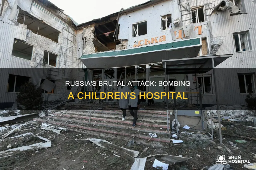 did the russians bomb a childrens hospital