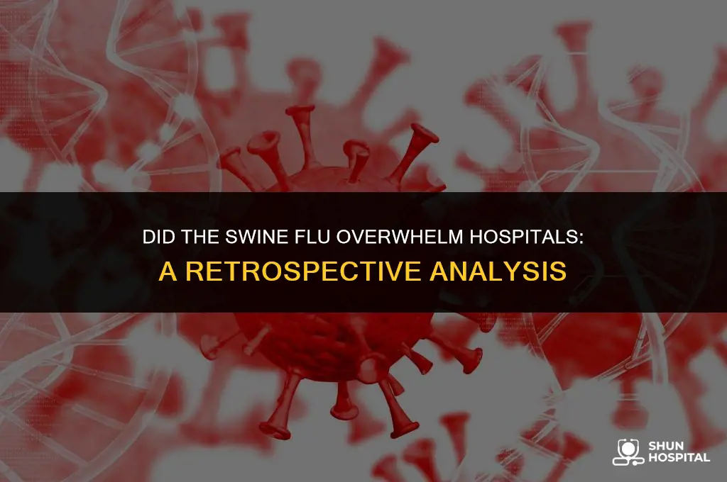 did the swine flu overwhelm hospitals