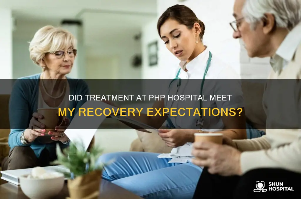 did treatment php hospital