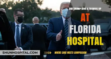 Trump's Florida Hospital Visit: Thumbs Up or Misinterpreted Gesture?
