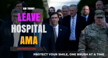 Trump's Early Hospital Discharge: AMA or Medical Clearance?