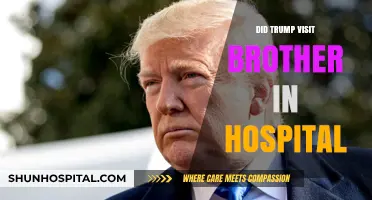 Former President Trump's Hospital Visit to Brother: Facts and Reactions