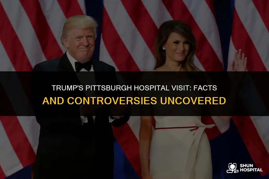 did trump visit hospital in pittsburgh