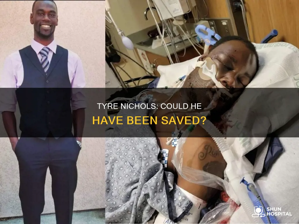 did tyre nichols die at the hospital
