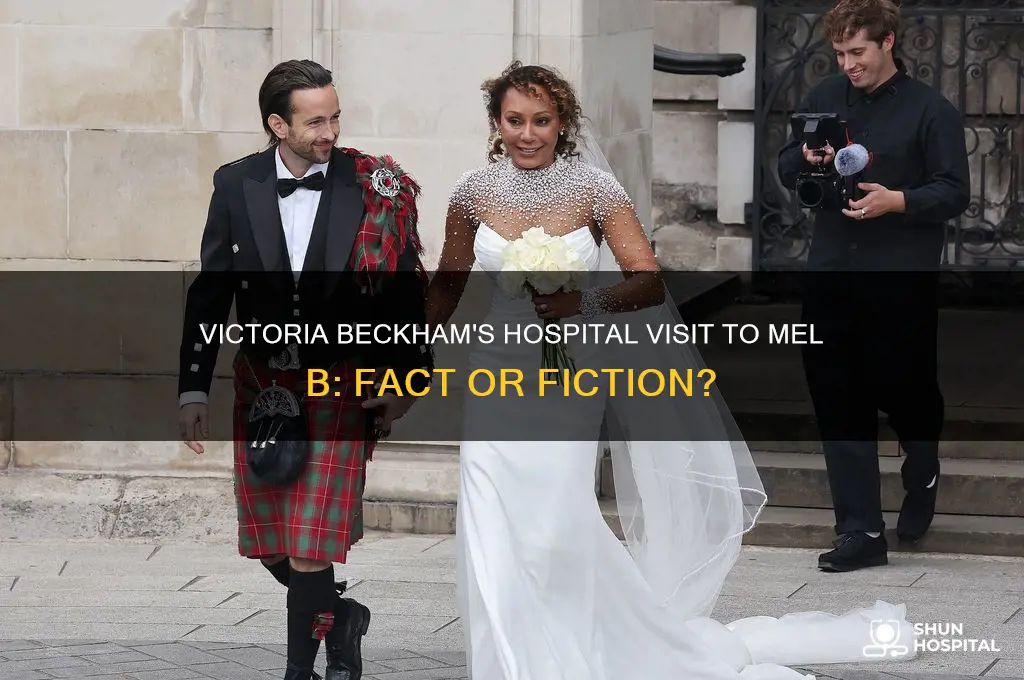 did victoria beckham visit mel b in the hospital