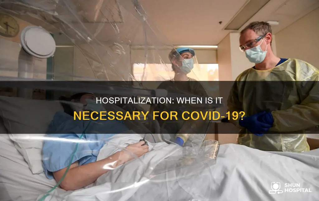 do all cases of coronavirus require hospitalization