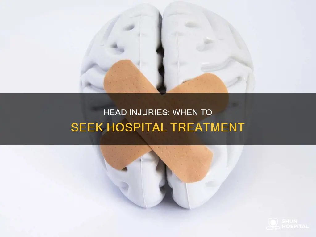 do all head injuries need hospital treatment