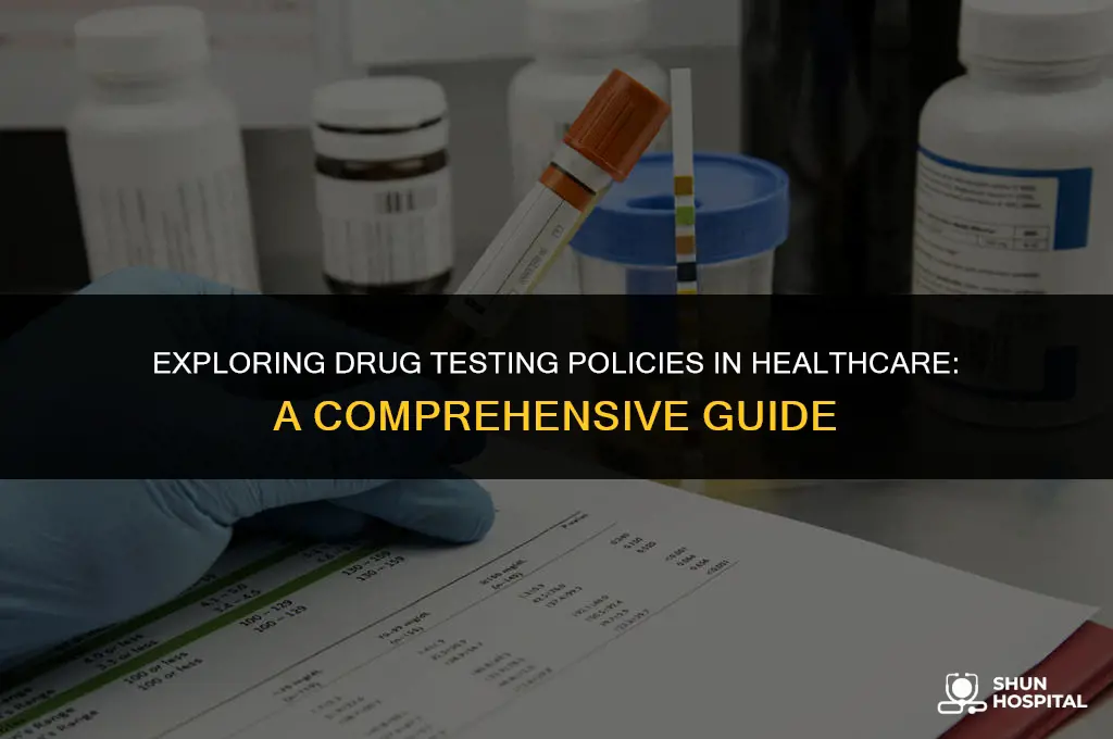 do all hospital jobs drug test