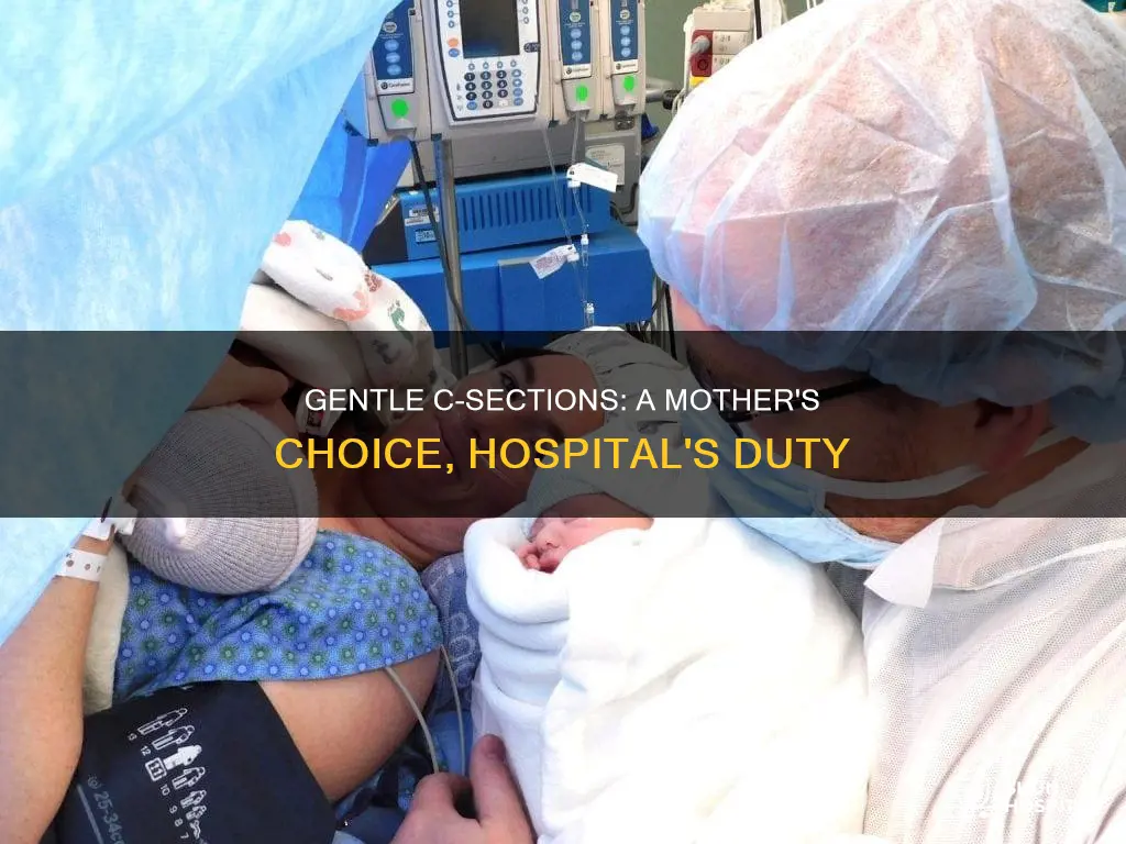 do all hospitals do gentle c section