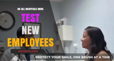 Employee Drug Testing: Hospital Hiring Requirements