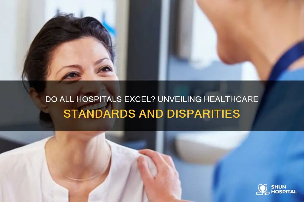 do all hospitals exce