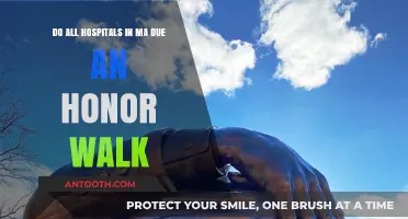 Do Massachusetts Hospitals Conduct Honor Walks for Organ Donors?