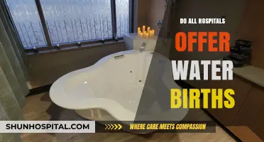 Exploring Water Birth Options: Availability Across Hospitals