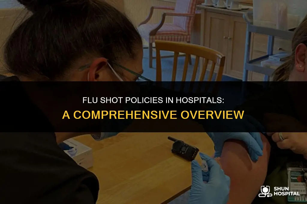 do all hospitals require flu shots
