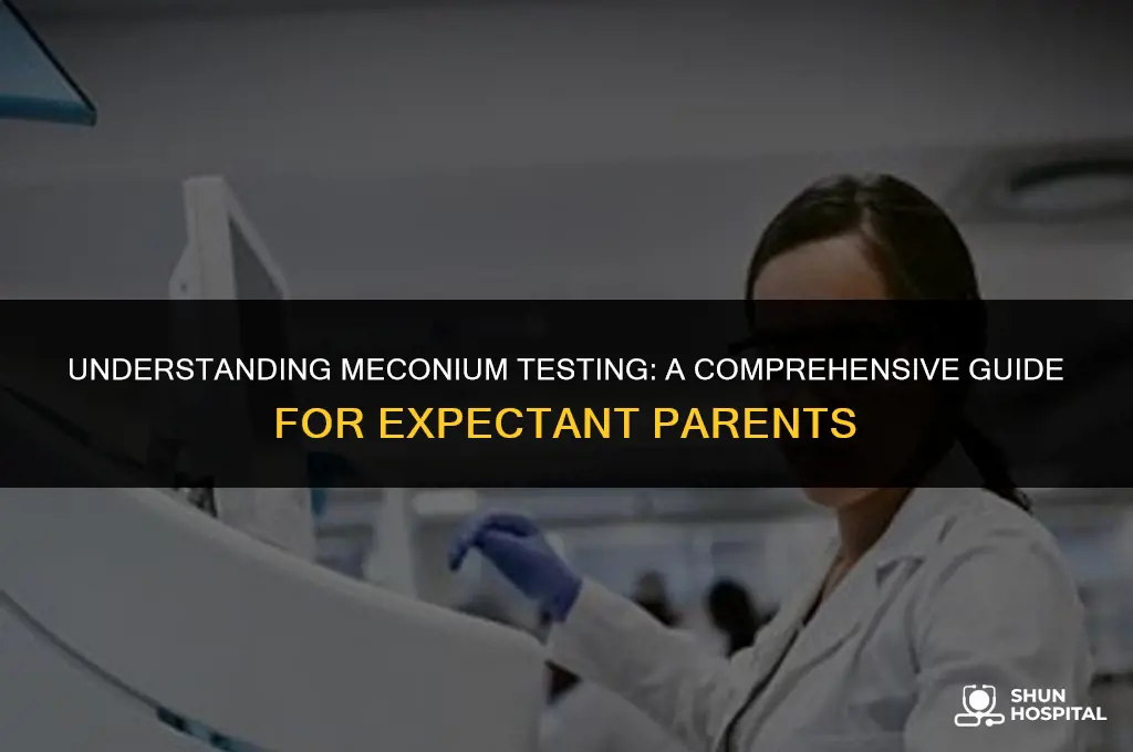 do all hospitals test meconium mn
