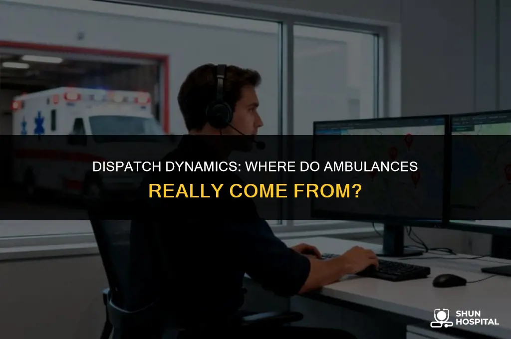 do ambulances come from the hospital