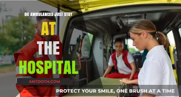 Ambulances: Always on the Move, Not Hospital-Bound