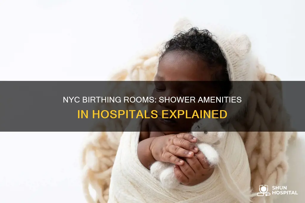 do any nyc hospitals have showers in birthing rooms