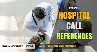 Do Baptist Hospitals Call References? Understanding Their Hiring Process