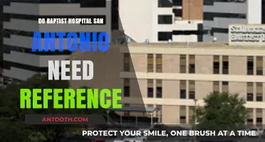 Baptist Hospital San Antonio: Reference Requirements