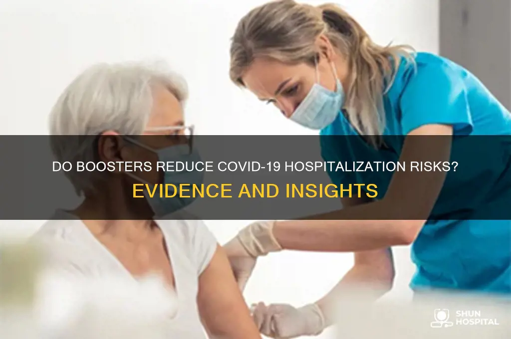 do boosters prevent hospitalization