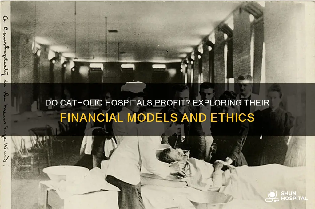 do catholic hospitals make money