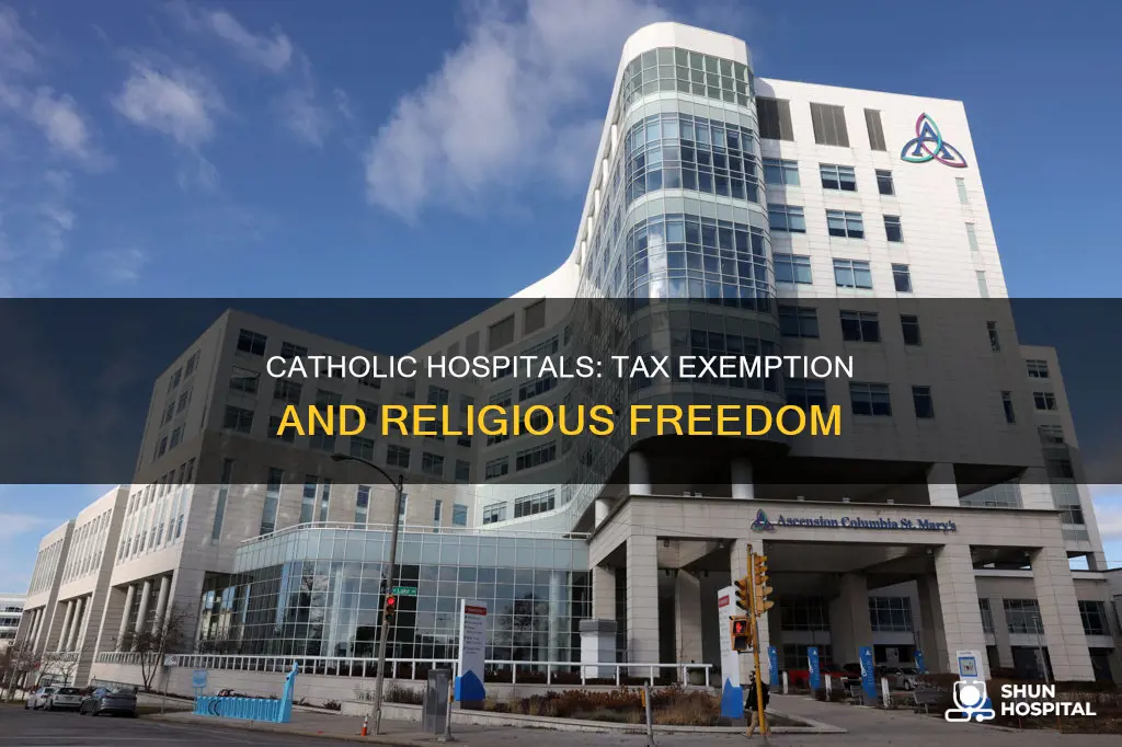 do catholic hospitals receive tax exempt status