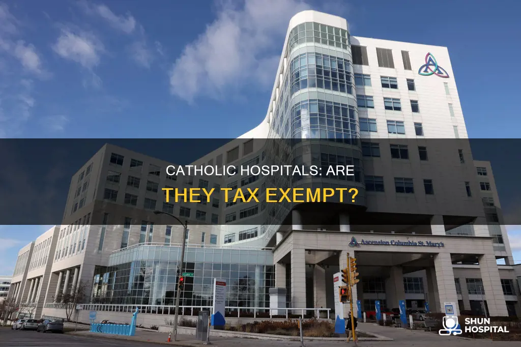 do catholic hospitas recive tax exempt status