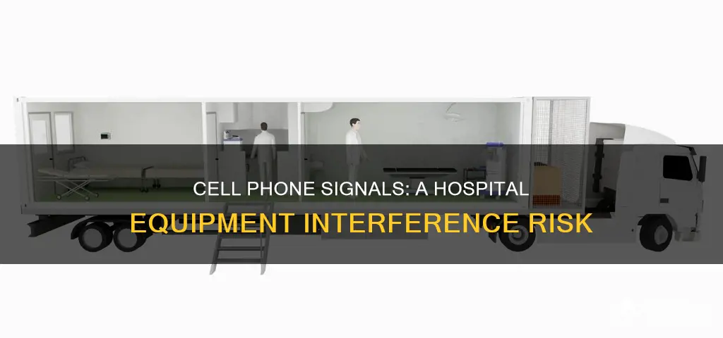 do cell phones interfere with hospital equipment