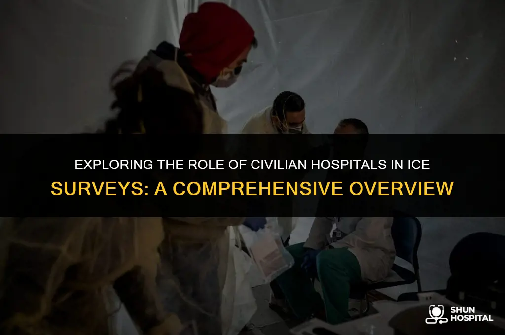 do civilian hospitals do ice surveys