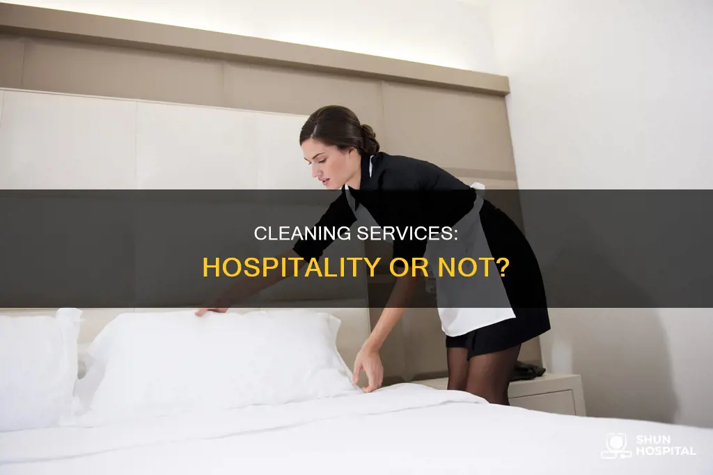 do cleaning services qualify as hospitality business