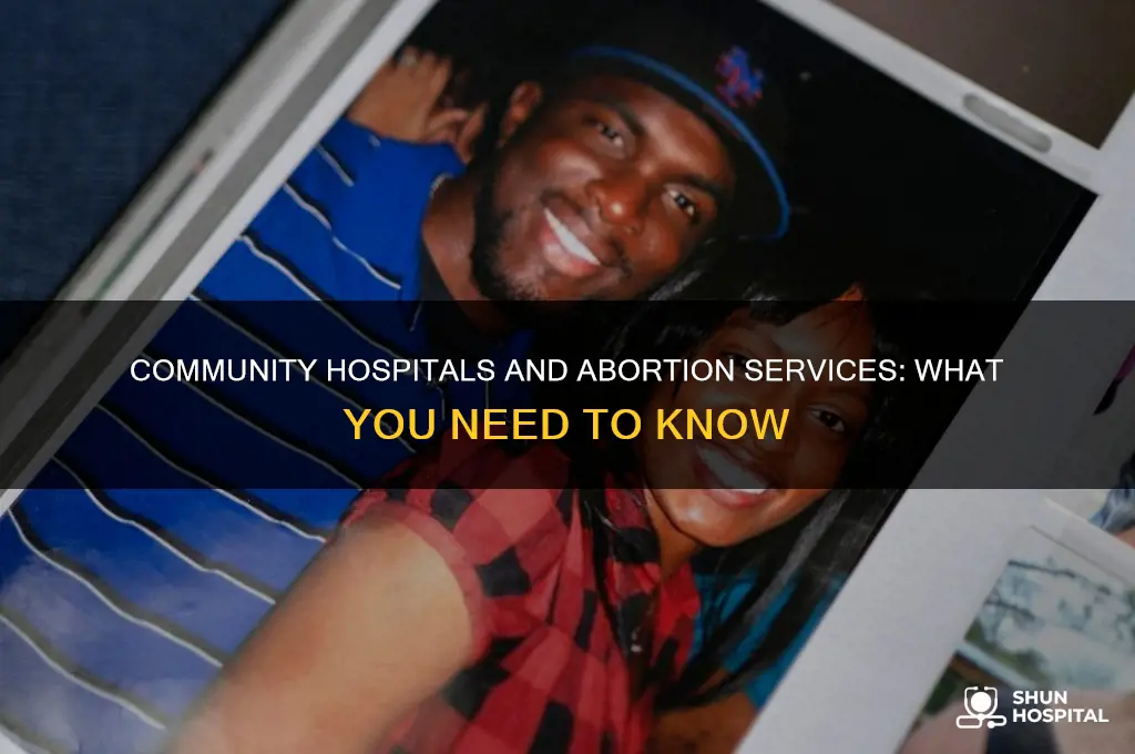 do community hospitals do abortions