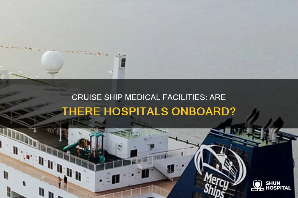 do cruise ships have hospitals