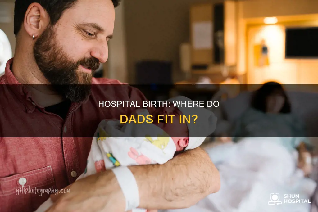 do dads stay at hospital after birth