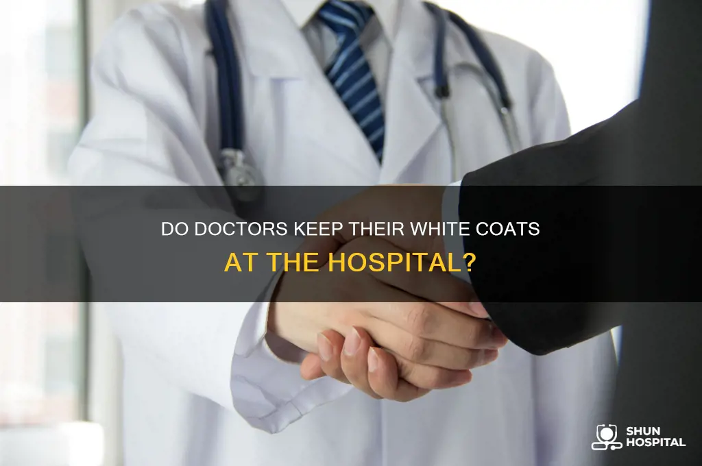 do doctors keep their white coats at the hospital