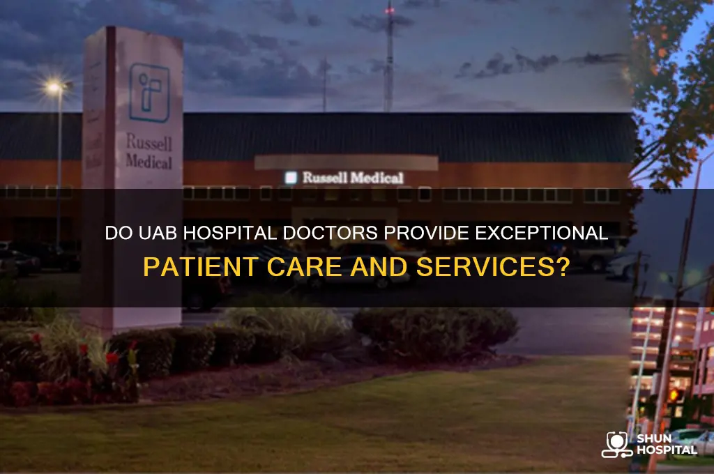 do doctors uab hospital