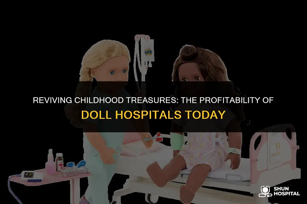 do doll hospitals make money anymore
