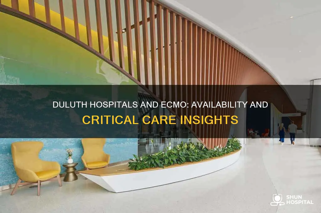 do duluth hospitals have ecmo