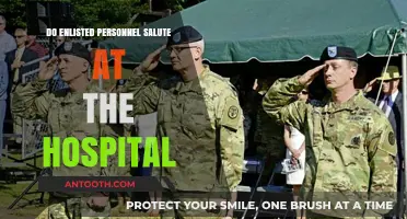 Saluting in Hospitals: Enlisted Personnel's Protocol