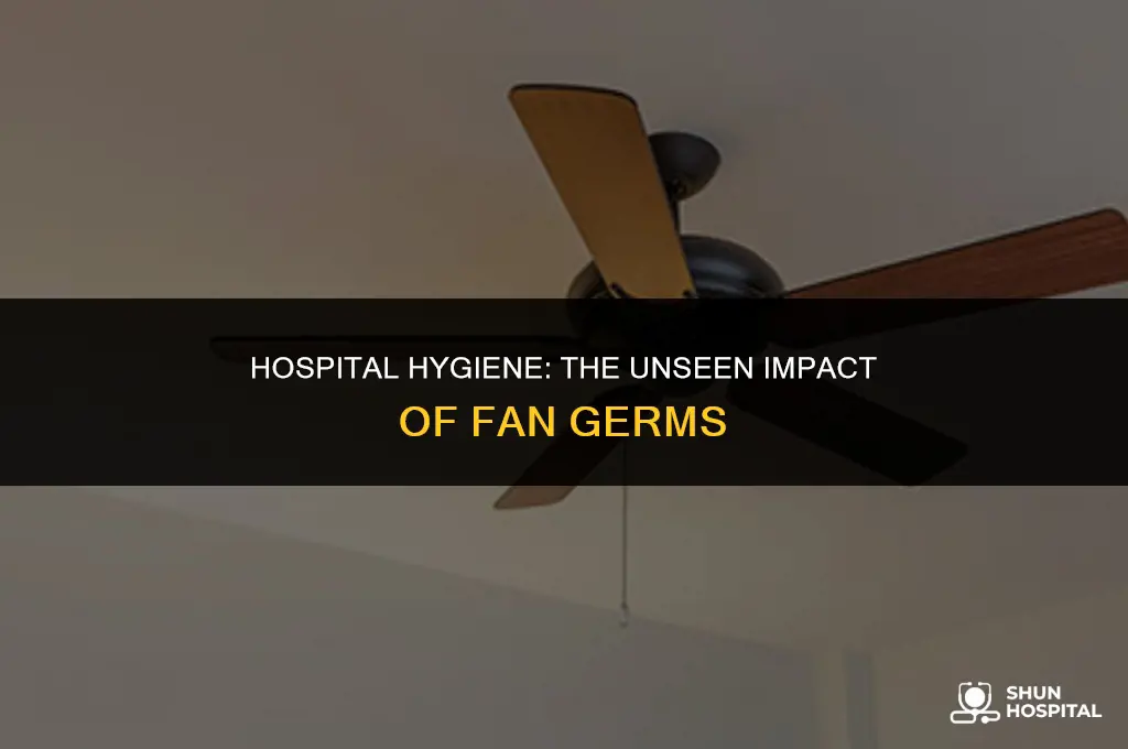 do fans spread germs in hospitals